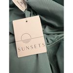 Sunsets Simone Women's Tankini Swim Top E Cup Moss Green Twist Front XL 81T NWT Photo 9