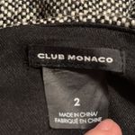 Club Monaco Black Gray Wool Blend Tweed Pencil Straight Skirt Size 2 #301041 Photo 10