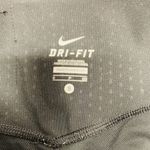 Nike Mizzou Tigers Black  Leggings Fine Polka Dot Pattern on the lycra Sz Small Photo 4