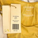 Lagoona Sol Bikini Set Gold Pleated Hoop Detail XS/S NWT Size undefined Photo 4