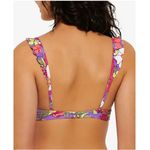 Hula Honey  Floral Stretch Ruffle Swimsuit Top Size XS‎ NWT Photo 7