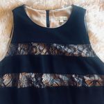 Shoshanna Sophisticated Black And Nude Lace Dress Photo 2