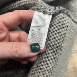 Cyrus | Women's Black Gray White Plaid Wool Blend Pockets Grandpa Cardigan Sz M Photo 3