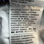 Levi's  Wedgie Icon Fit Jeans Distressed Raw Hem High Rise Tapered Denim Blue 27 Photo 4