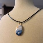 Handmade Beach Necklace 18K Gold Plated Stainless Steel | Beach Sun charm 🌊 Photo 1