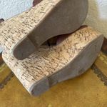 Steve Madden Women's Cognac Leather Korkey Wedge Sandal US 10 Photo 7