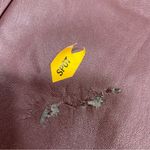 Ronny Kobo Faux Leather Wide Leg Pants Size 10 Brown Photo 5