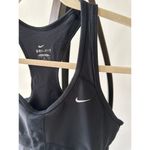 Nike  Women's Black Large Running Racer Back Tank Top Dri Fit Shelf Bra, Sport Photo 2