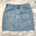 PacSun  Denim Button Fly Mini Skirt - Sz. 24 Photo 3