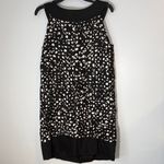 Maggy London  Black and White Mini Dress Linen Size‎ 10 Photo 3