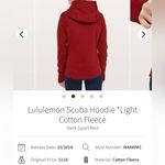 Lululemon Scuba Hoodie *Light Cotton Fleece Photo 1