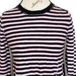 Sonia By Sonia Rykiel Sweater Sz Medium Striped Preppy Skater E Girl Punk Wool Multiple Photo 6