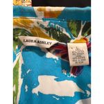 Laura Ashley  Women's Long Sleeve Floral Sequin Button Jacket Teal‎ Size L Photo 2