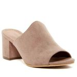 14th & Union  Hayzel Suede Block Heel Mule Mushroom - Size 9‎ Photo 13