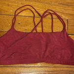 Gap  | Red GAPFit Low Impact Strapy Shelf Sports Bra Size XL Photo 0