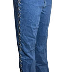 Carolina Blues Denim lace up jeans Photo 0
