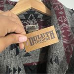 NWT Duluth Trading Women's Sherpa Festivest Boho Vest Size Small Gray Photo 4