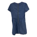 Gap  Designed and crafted denim short sleeve mini dress pockets zipper 4 casual Photo 1