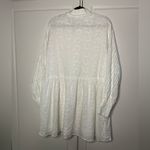 Girl and the Sun Rylee Cotton Eyelet Dress White Size M Photo 8