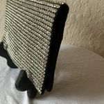 Amber Sceats : Stella Crystal Zirconia front, black satin back- clutch with strap Photo 2