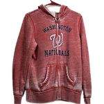 Majestic Vintage Washington nationals women’s medium, full, zip hoodie, Photo 0