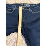 NY and Company Curvy Skinny Crop Jeans Dark Wash Women's 14 Large NYC Capri Blue Photo 5