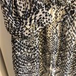 Vince Camuto Monochrome Animal Print Dress Size 8 Photo 3