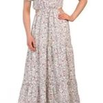 WAYF  Plaza Cut‎ Out Size XL TieredFloral Maxi Dress NWT Photo 1