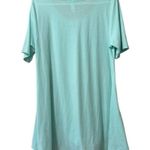 LuLaRoe Blue Tunic Shirt Women Size Large Lightweight Stretch Lounge Travel City Photo 1