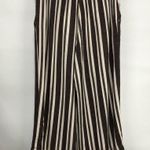 H&M elastic waist stripe wide Leg Trouser Pants W/Pockets women’s 14 Photo 2