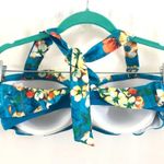 Lands' End Swim Bikini Top Bra Underwire Halter 8 Photo 1