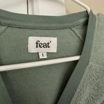 Feat Crewneck Sweatshirt Blue Size L Photo 1