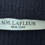 MM.LaFleur  Cashmere Arbus Sweater Size Small Navy Blue Turtleneck Photo 2