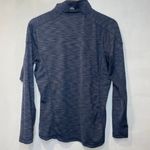 Elevate Womens Blue Pullover Shirt Size Medium Long Sleeve Activewear Photo 1