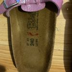 Birki Arizona Lavender Purple Leather‎ Sandals Women's Size 37 US 6 Photo 1