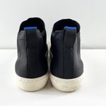 Rothy's Chelsea High Top Boots Sneakers Black 8.5 Photo 4