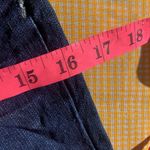 Vintage Pink Angel Dark Blue Jean Shorts with Star Belt Size 12 Photo 7