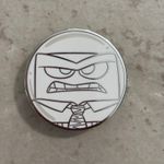 Disney  Figpin Inside Out 2 Blind Box White Out Anger - Unclaimed Code Photo 1