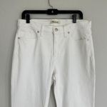 Madewell  High Rise White Skinny Jeans Size 32  Photo 1