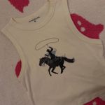 Homewurk cowboy crop top White Photo 0