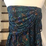 Free People  Sleeveless Turquoise Wrap Top Sz 12 Photo 1