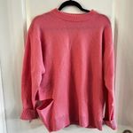 Tibi  Cutout Lambswool Sweater Size XS Color Pink Photo 3