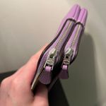 Coach Purple Leather Wallet Photo 8