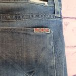 Hudson Jeans HUDSON STARK MOTO SUPER SKINNY PLEATED KNEE ZIPPER ACCENTED JEANS 26 Photo 8