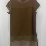 French Connection Top Size Small Sheer Polly Raw Edge Hi Low Classic Capsule Photo 0