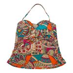 Daniel Cremieux Cremieux Medium Muticolored Tanknin Swim Top‎ Photo 0