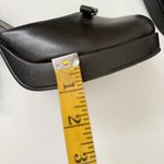 Bongo Vintage 90s Y2K  Black Bow Platform Chunky Heels Shoes Mary Jane Rockabilly Photo 9