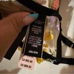 Victoria's Secret  Dream Angels Unlined Plunge Bra and Garter set Photo 8