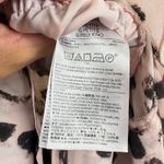 Banana Republic Pink Black White Spaghetti Strap Ruffled Tiered Mini Dress Sz LP Photo 7