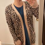 Nicole Miller leopard print cardigan. Xs Photo 7